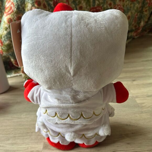 Gemmy Sanrio Hello Kitty Christmas Musical Side Stepper Animated Plush CVS 2024 - Picture 2 of 7